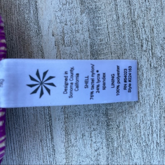 Athleta high impact sports bra - purple, small - Picture 6 of 6